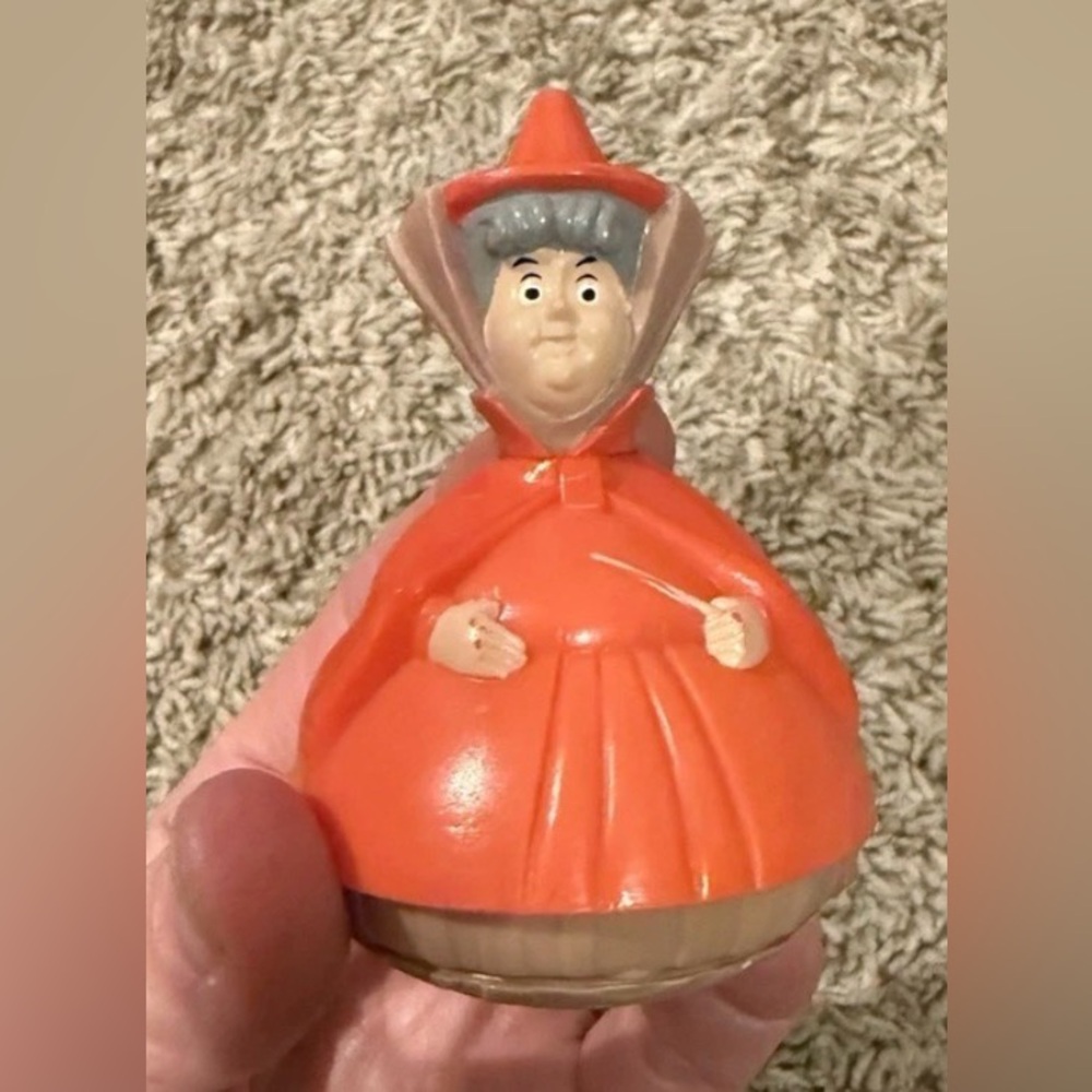 Vintage McDonalds Disney Sleeping Beauty Flora Toy Star Crown Hole Punch